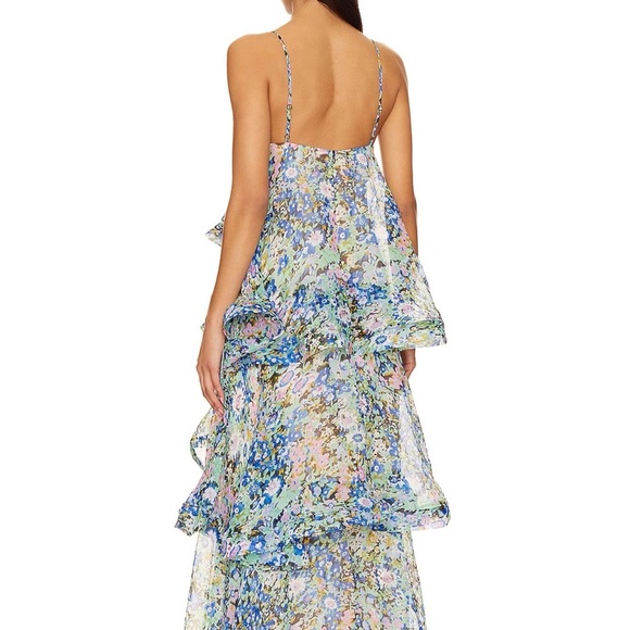 Elliatt Armani Floral Maxi Dress Multi - Picture 3 of 7